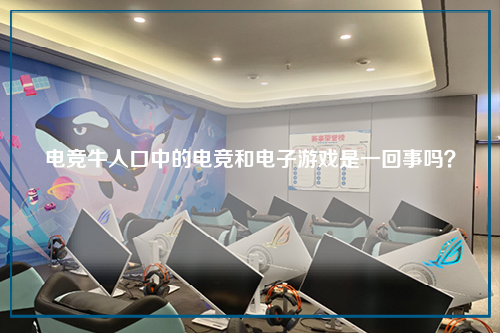 电竞牛人口中的电竞和电子游戏是一回事吗?